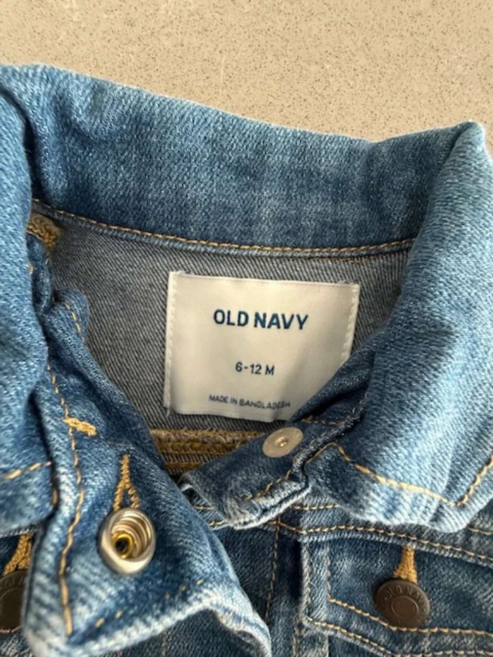 NWT/NWOT Baby Old Navy 6-12M Dark Wash Denim Jean Jacket & Maroon Dress